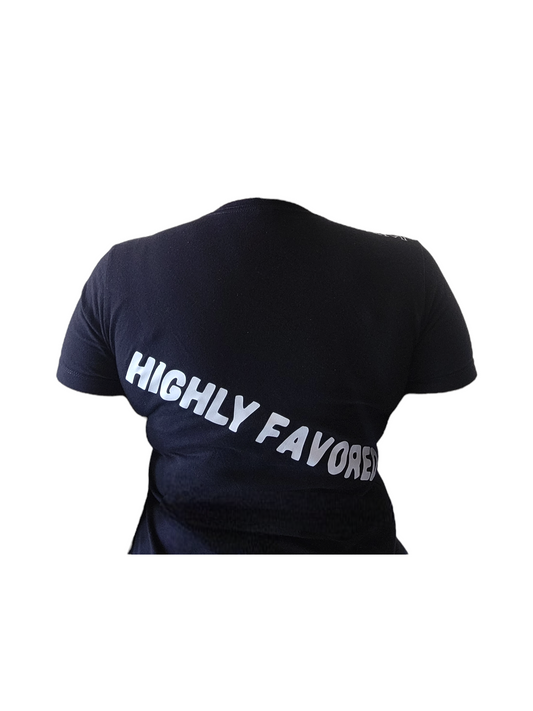 BLESSED/HIGHLY FAVORED t-shirt women
